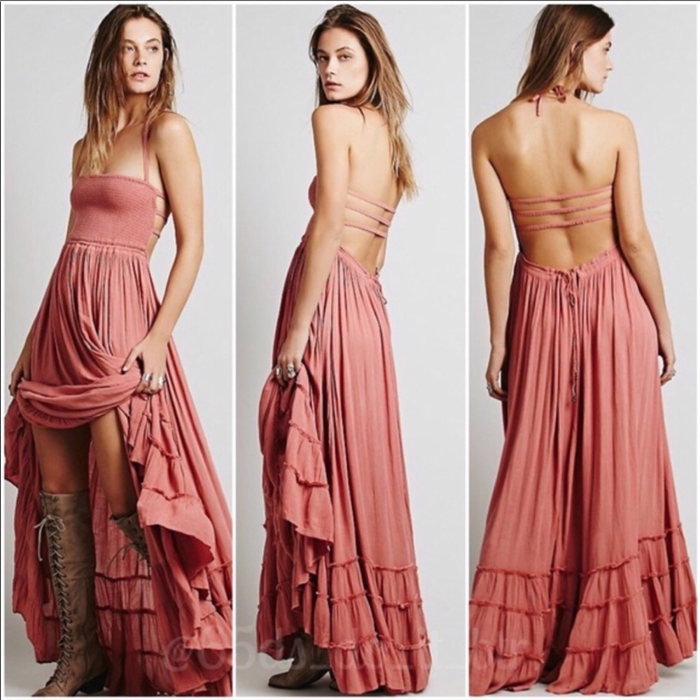 ON HOLD Free People Extra Tropical Maxi Dress